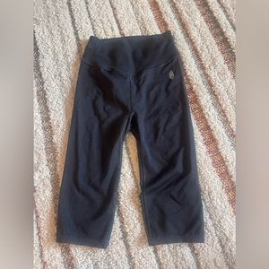Free people crop workout pants